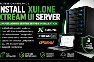 install xuione, xtream ui server, cpanel , admin server, server installation