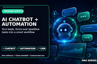 build an ai chatbot or automation workflow for your business