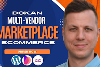 create multi vendor ecommerce marketplace website woocommerce dokan multivendor