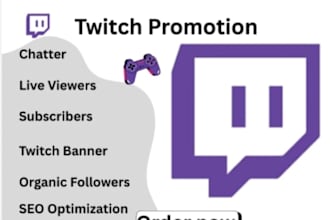 twitch livestream live viewers live chatters organic followers twitch embedded