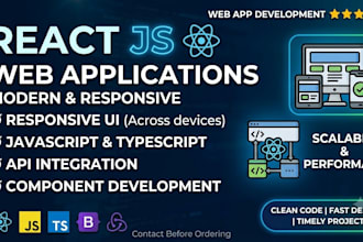 build responsive react web applications