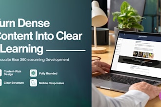 design your elearning course in articulate rise 360