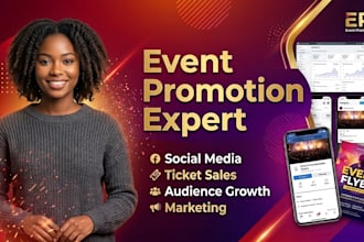 eventbrite promotion, event promotion, ticket sales and facebook marketing