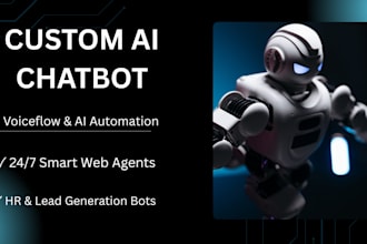 build a custom voiceflow ai chatbot and automated HR agent