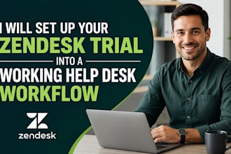 setup zendesk help desk, ticketing system and support workflow
