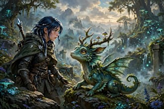 design fantasy art creatures and characters
