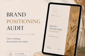 audit your brand positioning