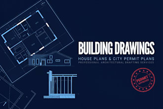 design UK and USA building drawings, house plans and city permit plans