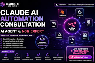 claude ai automation consultation ai agent n8n expert n8n workflow aututomation