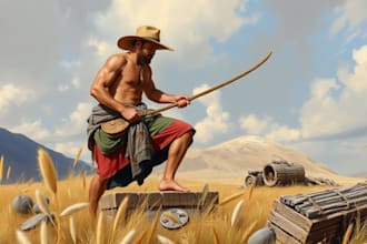 draw realistic painting portrait from your photo