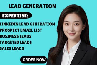 generate linkedin leads targeted leads prospect email list business leads