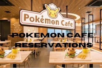 secure your reservation at the pokémon cafe tokyo or osaka, japan