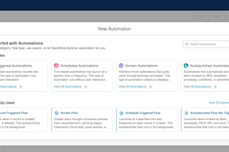 build salesforce flow automation