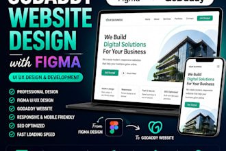 develop godaddy website godaddy website design  redesign business duda web store