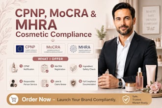 do mhra cpnp mocra cosmetics and skincare compliance