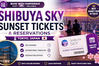 book shibuya sky sunset and shibuya sky tickets in japan