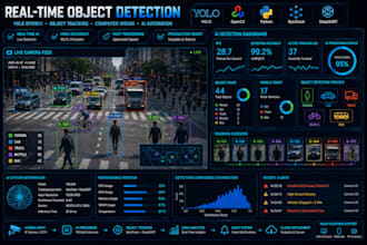 build real time object detection and tracking with yolo opencv