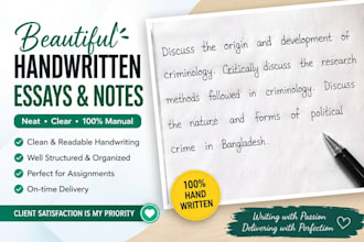 write beautiful handwritten notes, letters, and cards
