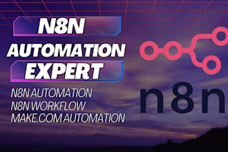 build n8n automation workflow and ai automation