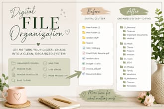 organize your digital files and folders