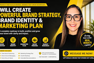 create powerful brand strategy brand identity and marketing plan