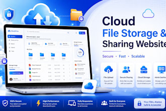 build a secure cloud file storage and sharing platform similar to google drive