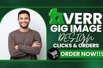 design clickable gig picture fiverr gig image and gig cover