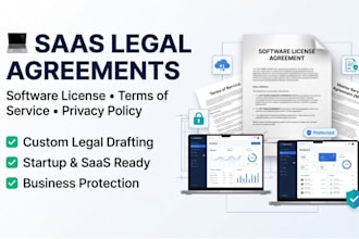 do saas agreement software license and terms of service