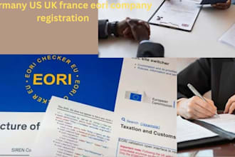 do germany US UK france eori company registration