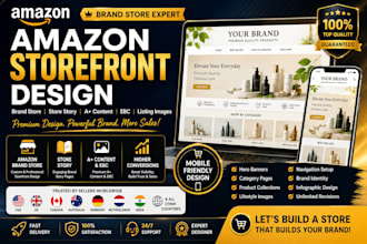 design amazon storefront amazon brand store amazon store story and aplus content