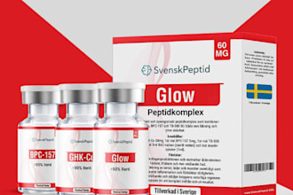 do peptide vial label sarms supplement label design, spray, product label design