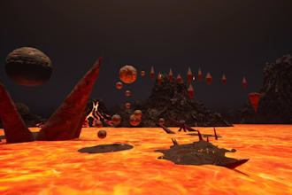 design 3d game environment level design modular open world ue game unreal engine