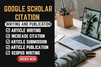 write and publish research in google scholar indexed journal, scopus writing