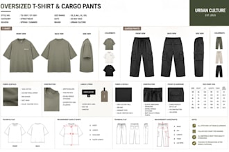 create clothing tech pack, fashion tech pack and technical drawing