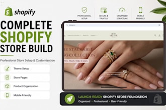build and customize your shopify store