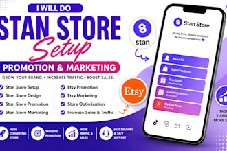 do stan store setup stan store promotion stan store marketing etsy promotion