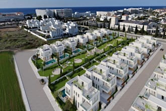 new housing development,villa community layout,master plan,urban property render
