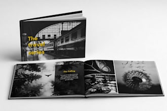 design a premium photo album for memories that last