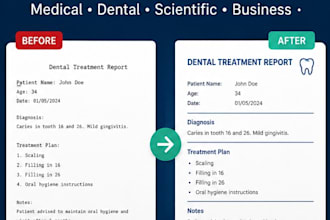 format edit and convert your medical or dental documents