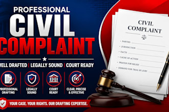 draft civil rights voilation complaints,motions and legal research