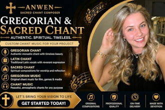 create gregorian chant, latin chant, sacred chant, gregorian music, chant music