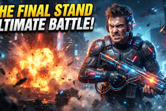 create eye catching gaming youtube thumbnails that boost CTR