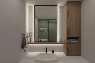 do bathroom design and interior design