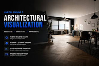 an unreal engine 5 architectural walkthrough and VR experience