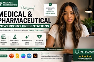 design medical and pharmaceutical powerpoint presentations