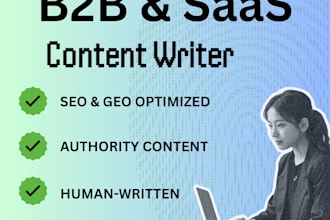 write b2b marketing SEO blog posts