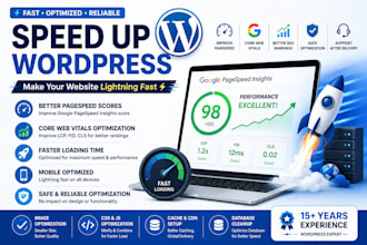 speed up your wordpress website