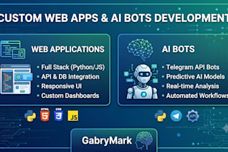 develop a custom python bot, scraper, or automation script