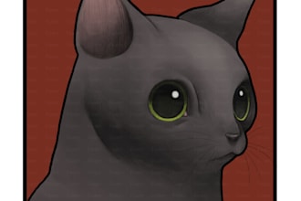create cute cat illustrations