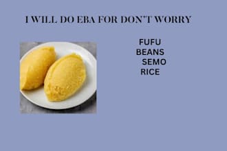 do eba and egusi soup for you